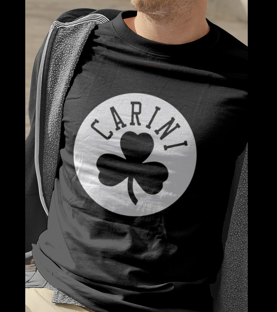 Carini Clover Emblem With Shamrock T-Shirt