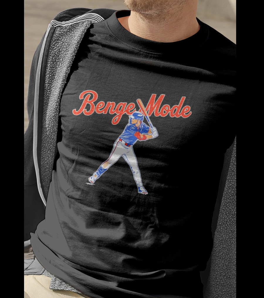 Benge Mode Carson New York Mets Baseball T-Shirt