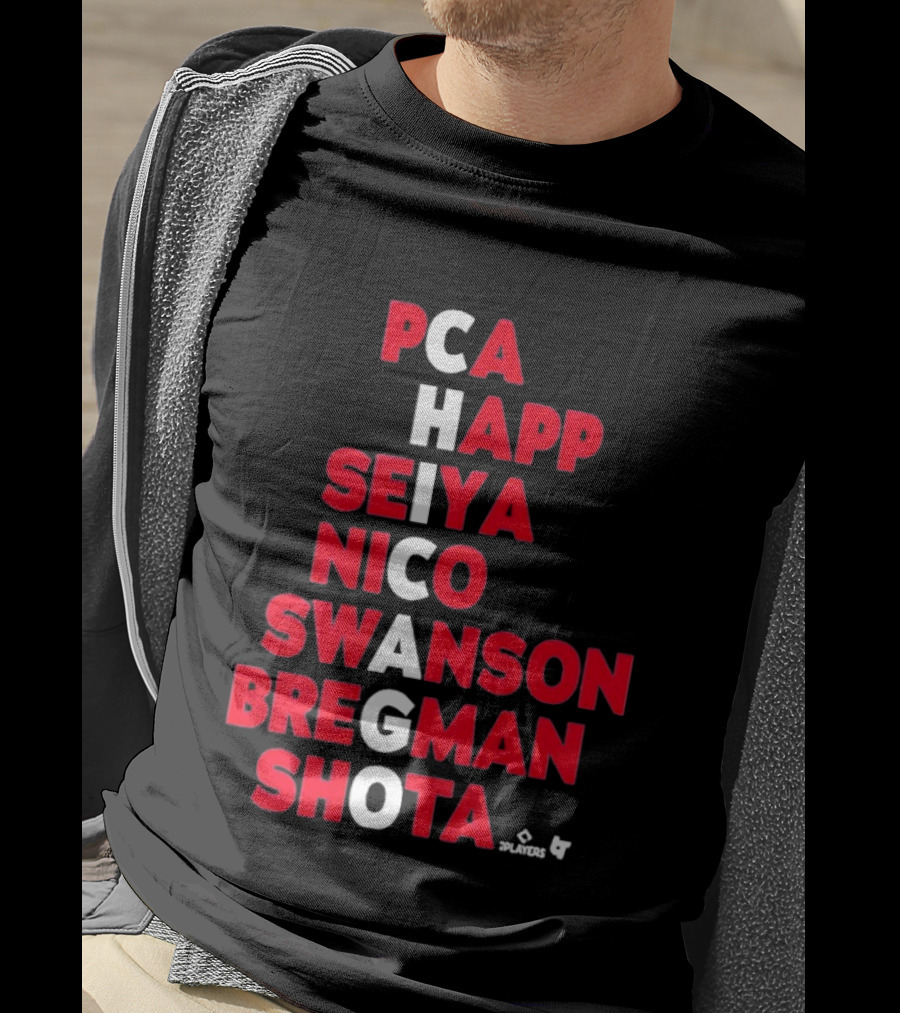 PCA Happ Seiya Nico Swanson Bregman Shota Chicago 2026 T-Shirt