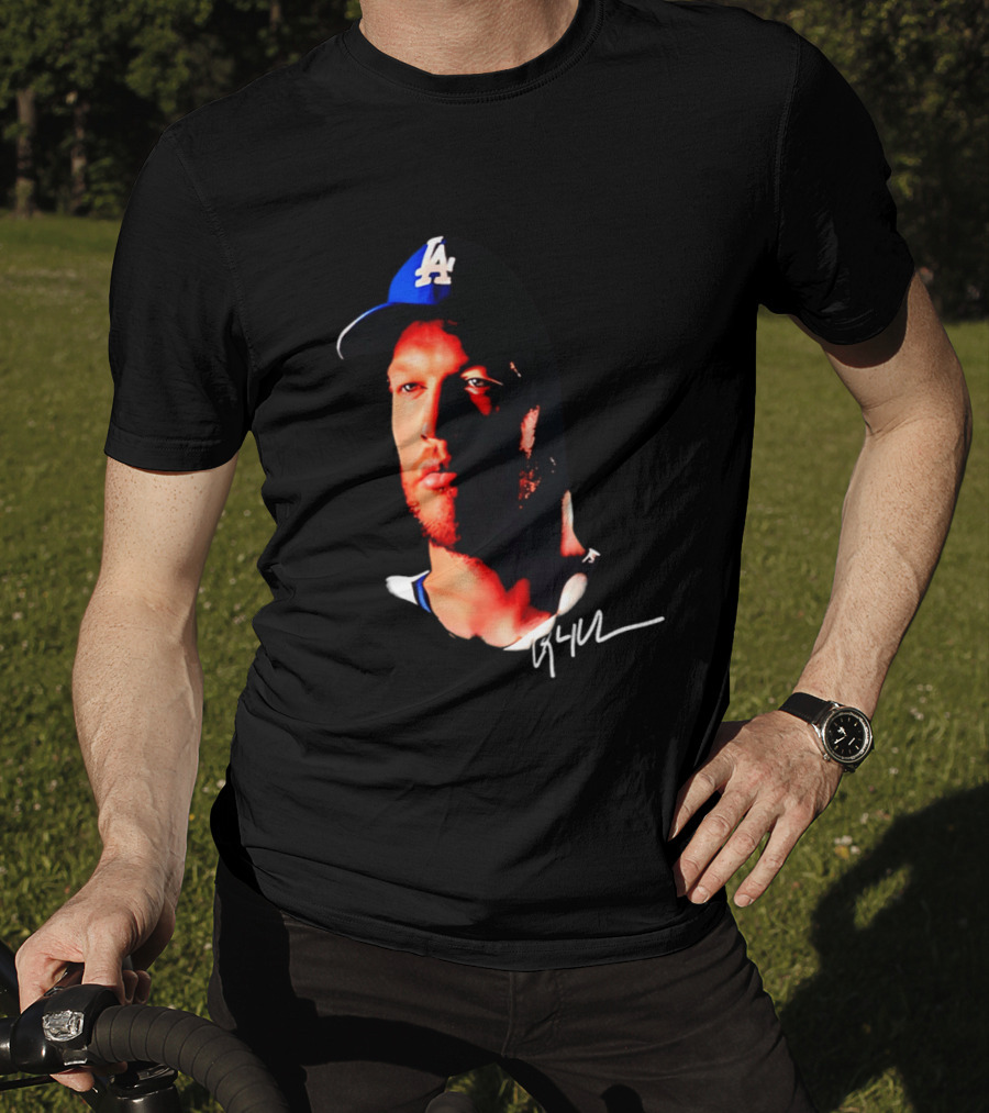 Los Angeles Dodgers Thank You Clayton Kershaw LA Cap Signature T-Shirt