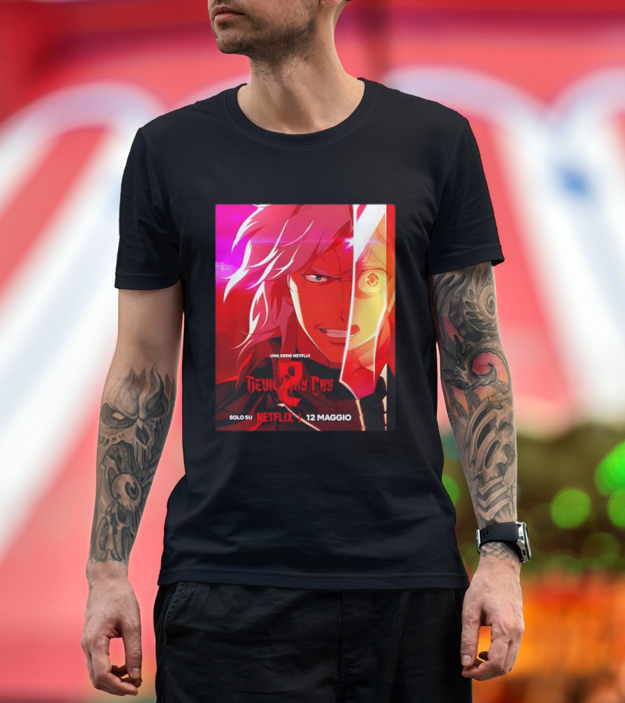 Devil May Cry Serie Netflix Solo Su Netflix 12 Maggio T-Shirt