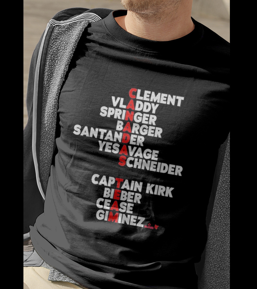Canada's Team Names 2026 Baseball Players List Toronto T-Shirt