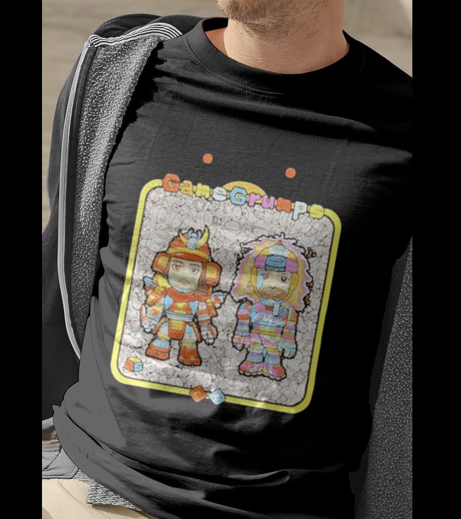 Game Grumps X 326 Collaboration Colorful Characters T-Shirt
