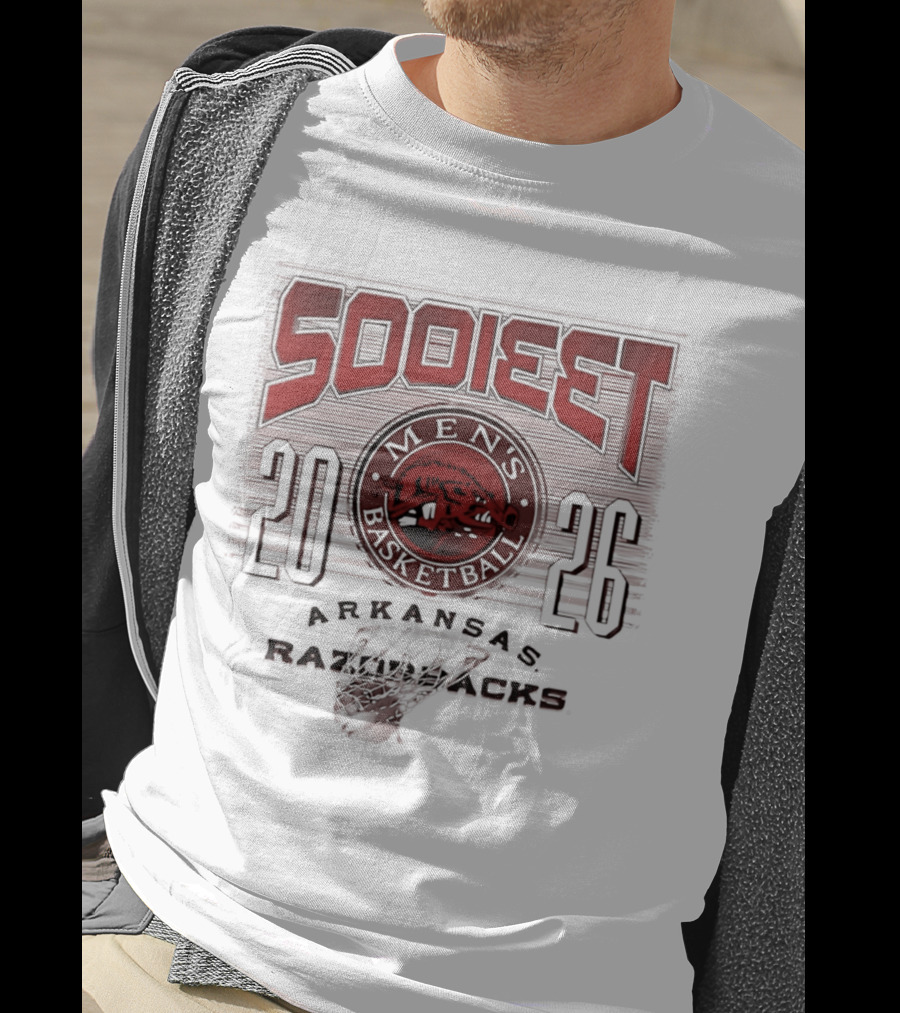 Arkansas Razorbacks 2026 SooiEet Men's Basketball T-Shirt
