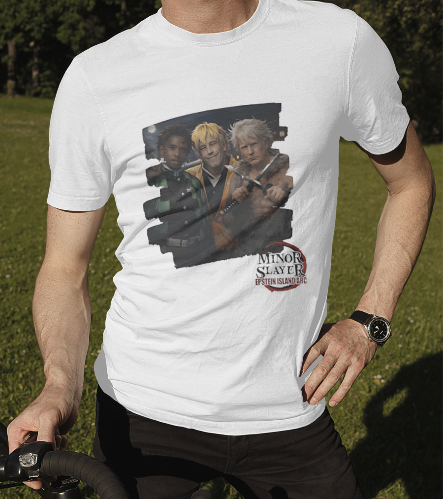 Minor Slayer Epstein Island Arc Characters Cosplay T-Shirt