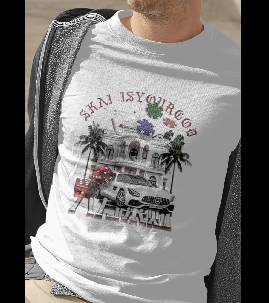 Skai Isyourgod Mansion Tropical Palms Rolling Loud T-Shirt