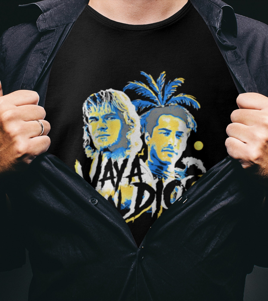 Vaya Con Dios Bodhi And Johnny Utah Point Break Movie 1991 T-Shirt