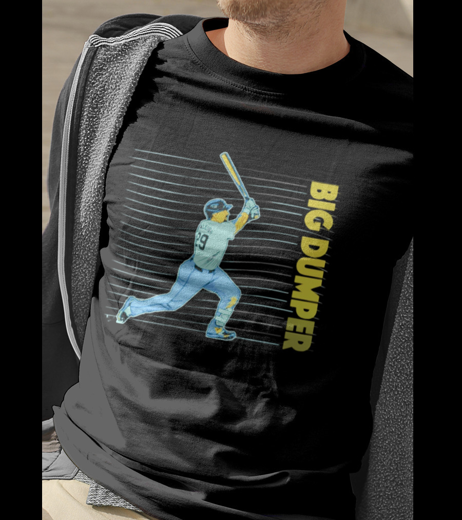 Seattle Mariners Cal Raleigh 29 Big Dumper Neon Nights T-Shirt