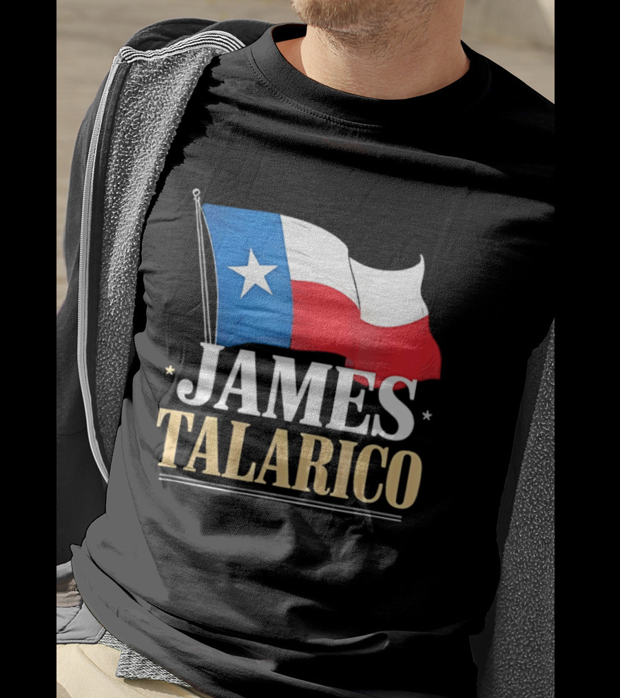 James Talarico Texas Flag Democrat Political T-Shirt