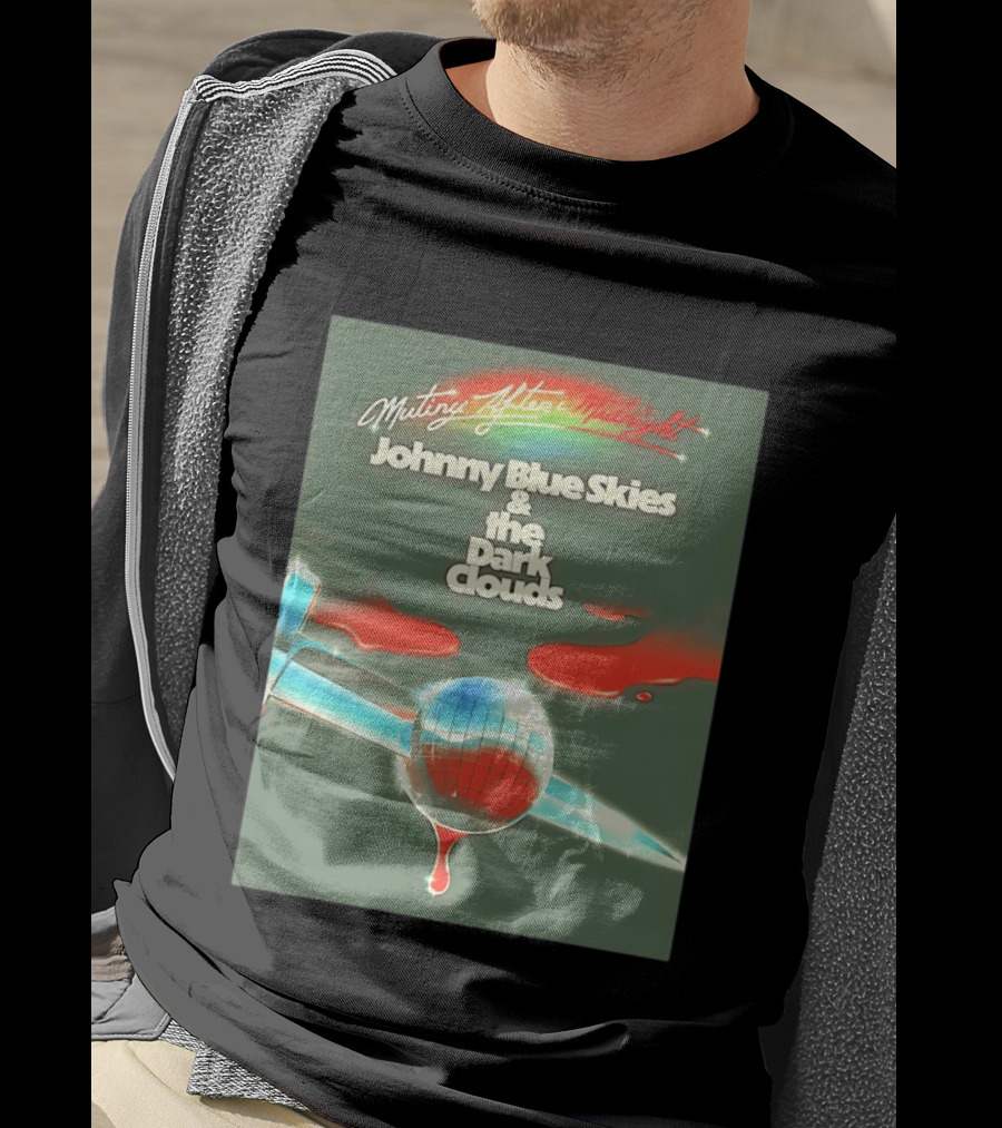 Mutiny After Midnight Johnny Blue Skies And The Dark Clouds Album T-Shirt