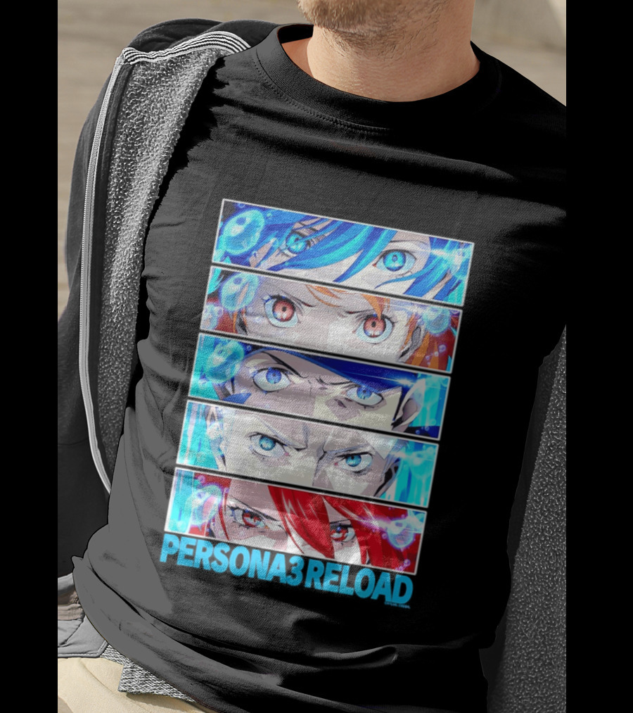 Persona 3 Reload Character Eyes Close Up T-Shirt