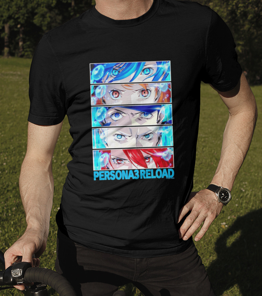 Persona 3 Reload Character Eyes Close Up T-Shirt