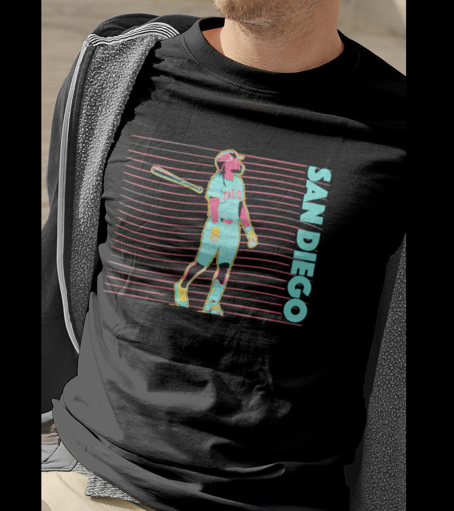 Fernando Tatis Jr San Diego Padres Neon Nights Baseball T-Shirt
