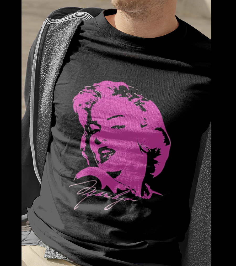 Marilyn Monroe Pink Pop T-Shirt
