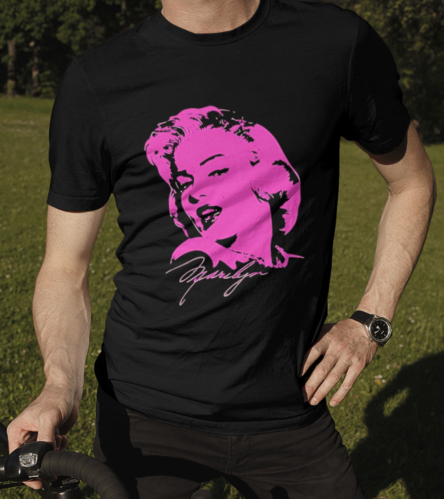 Marilyn Monroe Pink Pop T-Shirt