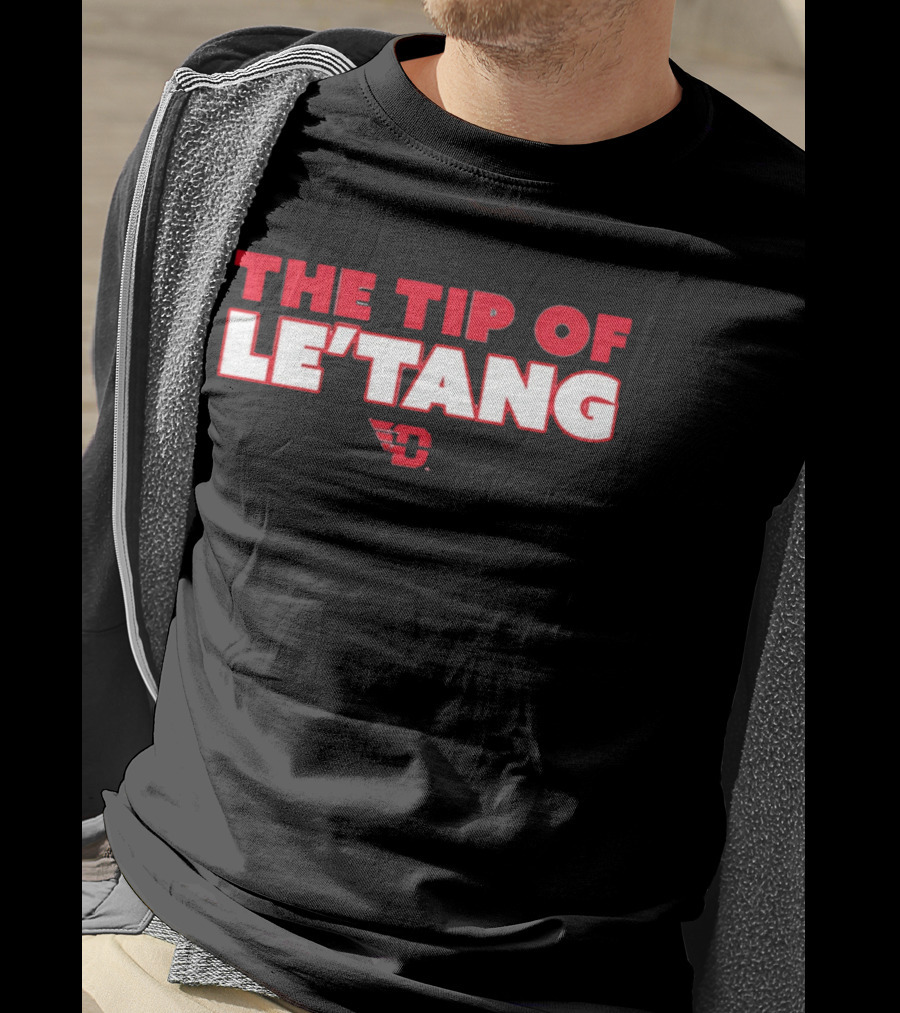 The Tip Of Le'Tang Dayton Flyers Amael L'Etang T-Shirt