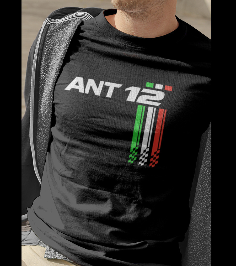 ANT 12 Italians Drive Tricolor Racing T-Shirt