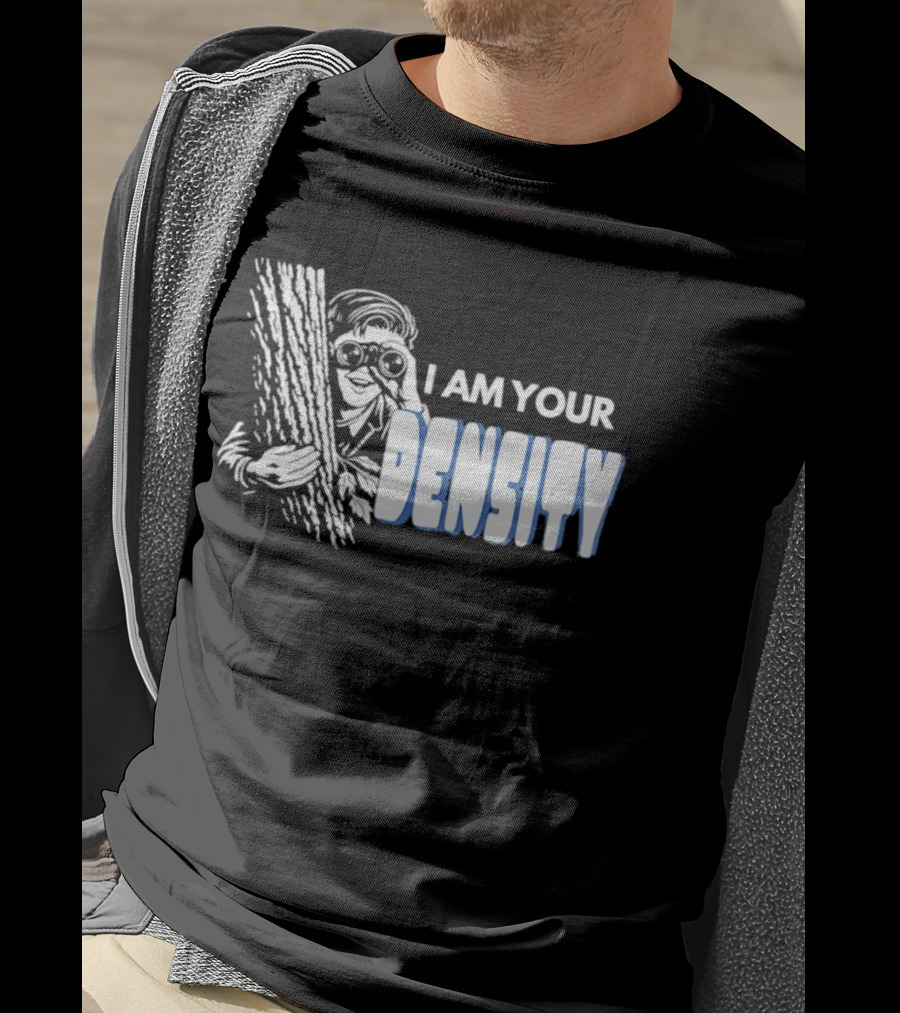 I Am Your Density Retro Style Woodpecker T-Shirt