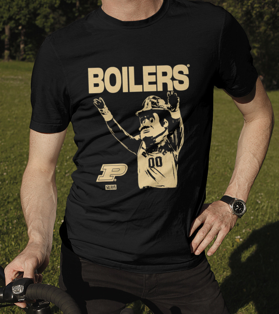 Boilers Purdue Boilermakers Slam Magazine Retro Team Spirit T-Shirt