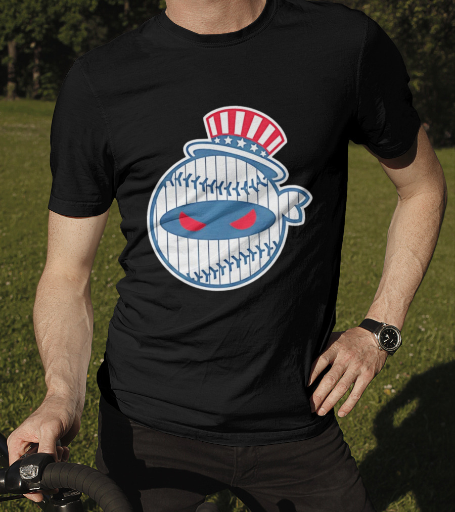 New York Yankees Pitching Ninja Baseball T-Shirt