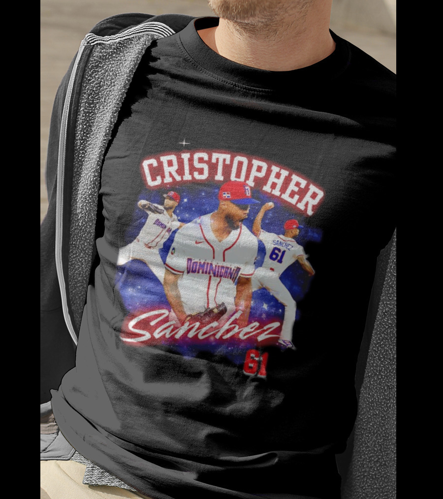 Cristopher Sanchez Dominican Baseball 61 Pitcher T-Shirt