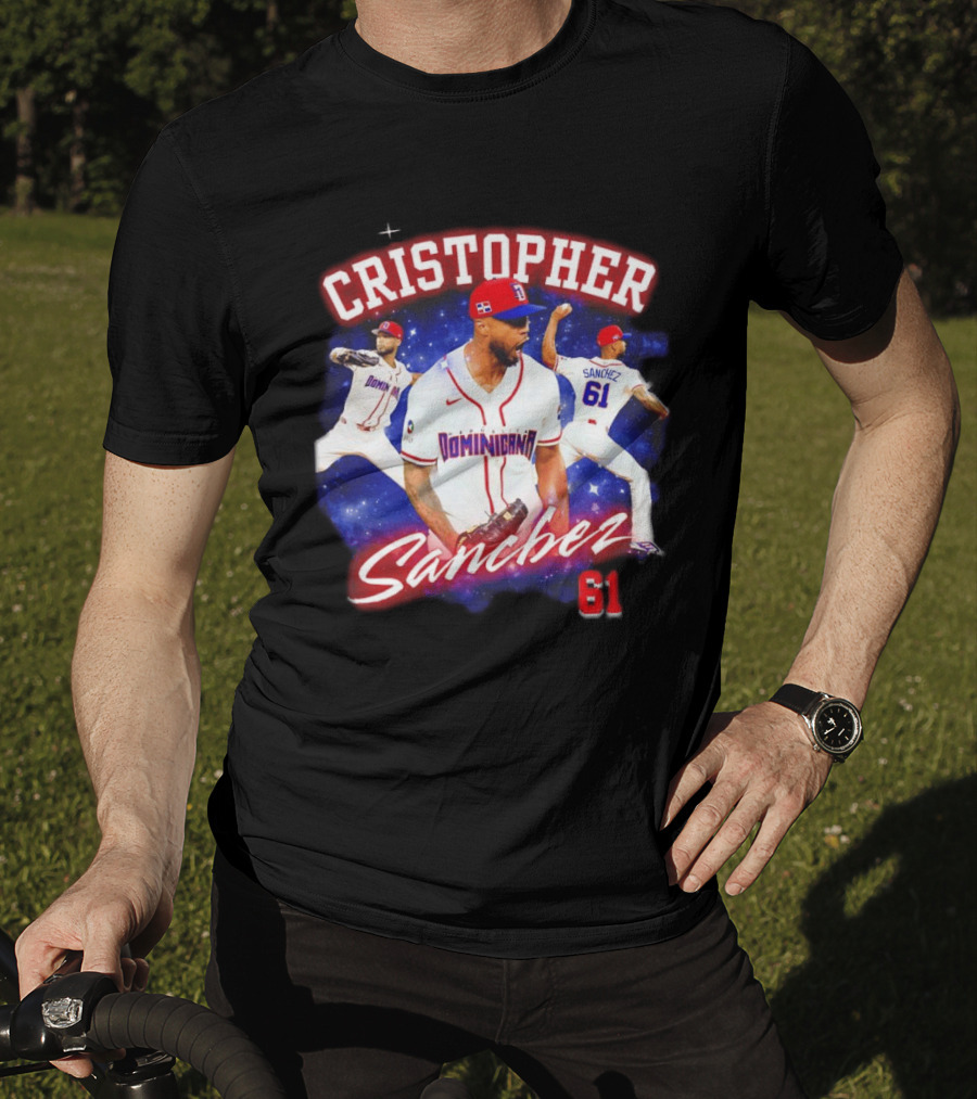 Cristopher Sanchez Dominican Baseball 61 Pitcher T-Shirt