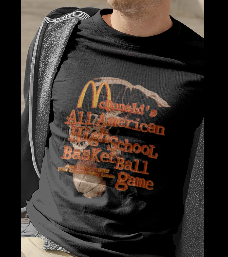 McDonald's All American High School Basketball Game April 2nd 1995 Kiel Center St. Louis T-Shirt