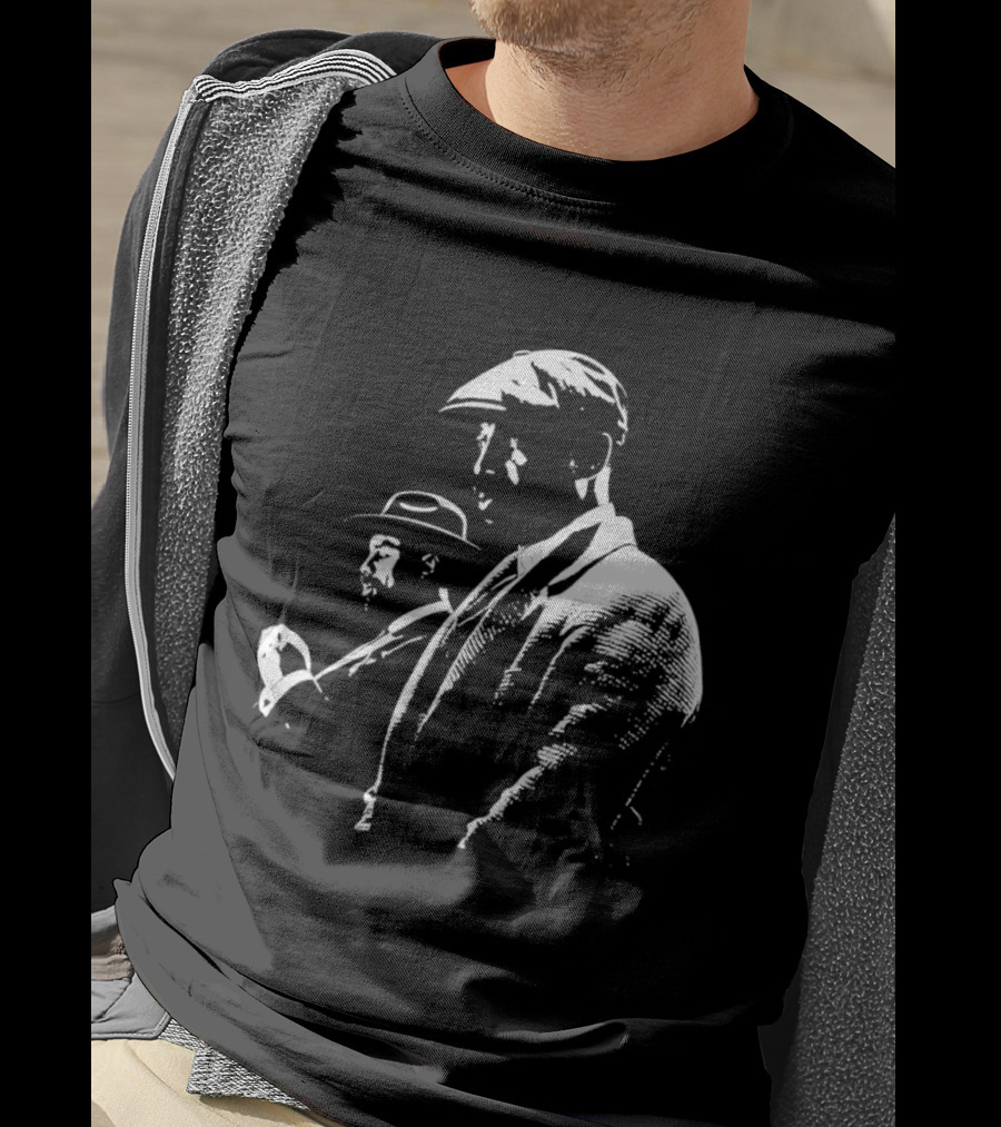 Sinners Silhouette Smoke And Stack Michael B Jordan Best Actor Movie T-Shirt