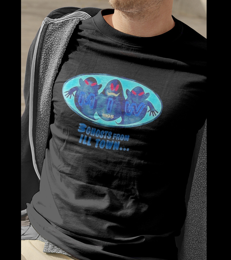 MIV 1995 3 Ghosts From Ill Town T-Shirt