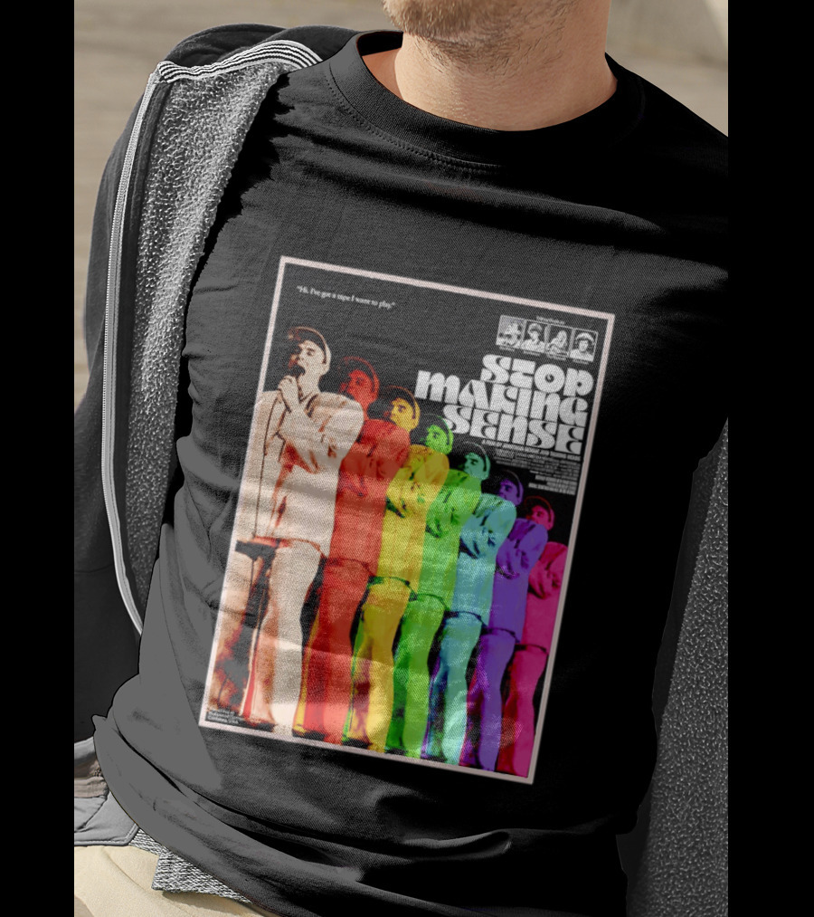 Stop Making Sense Rainbow Concert Film T-Shirt