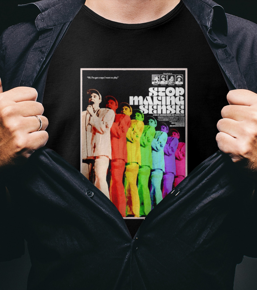 Stop Making Sense Rainbow Concert Film T-Shirt