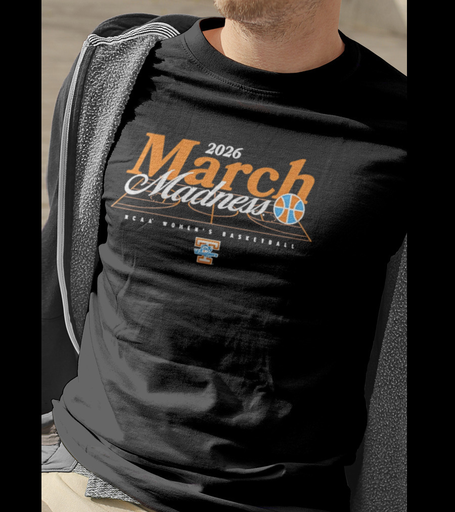 2026 March Madness NCAA Women's Basketball Tennessee Volunteers T-Shirt