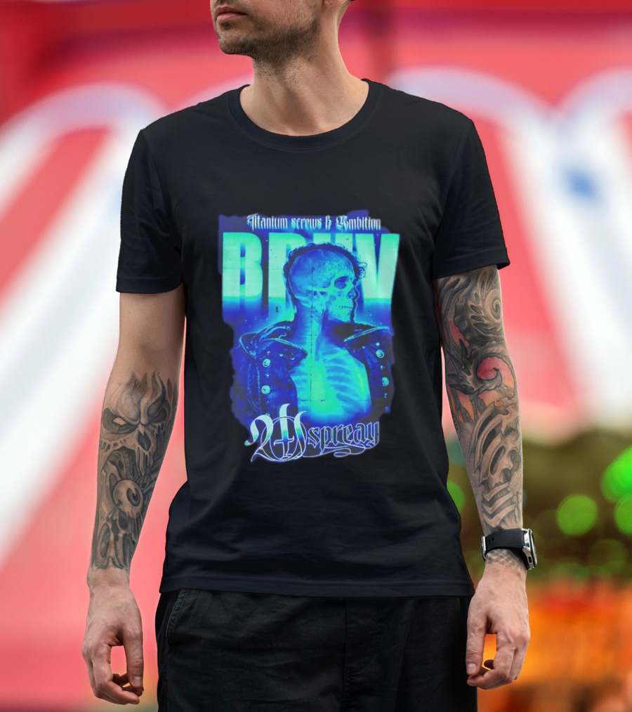 Titanium Screws Ambition Brutal Ospreay T-Shirt