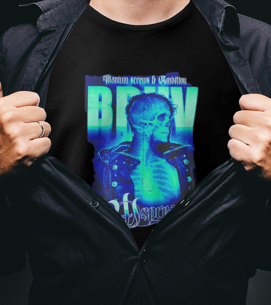 Titanium Screws Ambition Brutal Ospreay T-Shirt