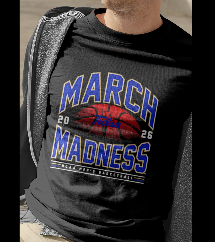 Tulsa March Madness 2026 NCAA Men's Basketball T-Shirt