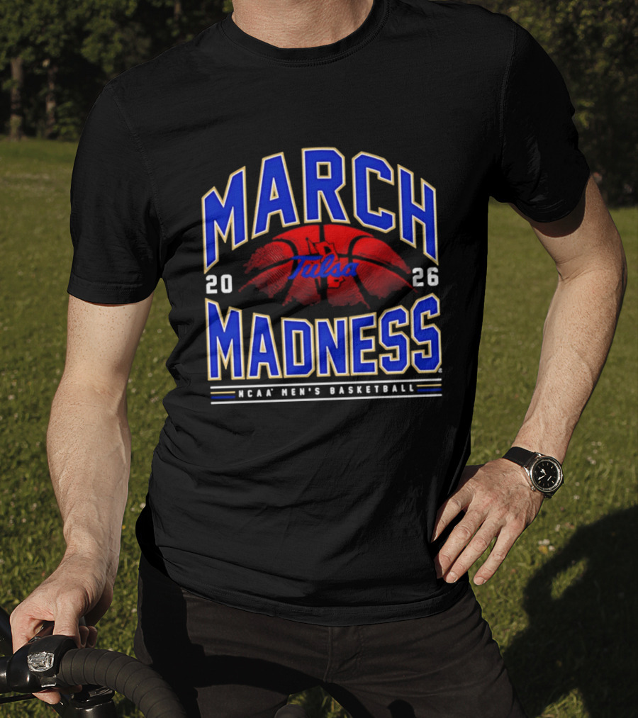 Tulsa March Madness 2026 NCAA Men's Basketball T-Shirt