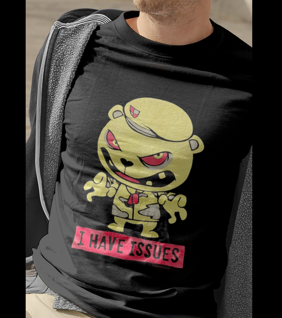 Flippy Series Happy Tree Friend I Have Issues T-Shirt