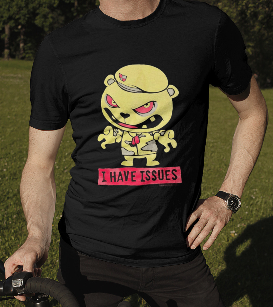 Flippy Series Happy Tree Friend I Have Issues T-Shirt