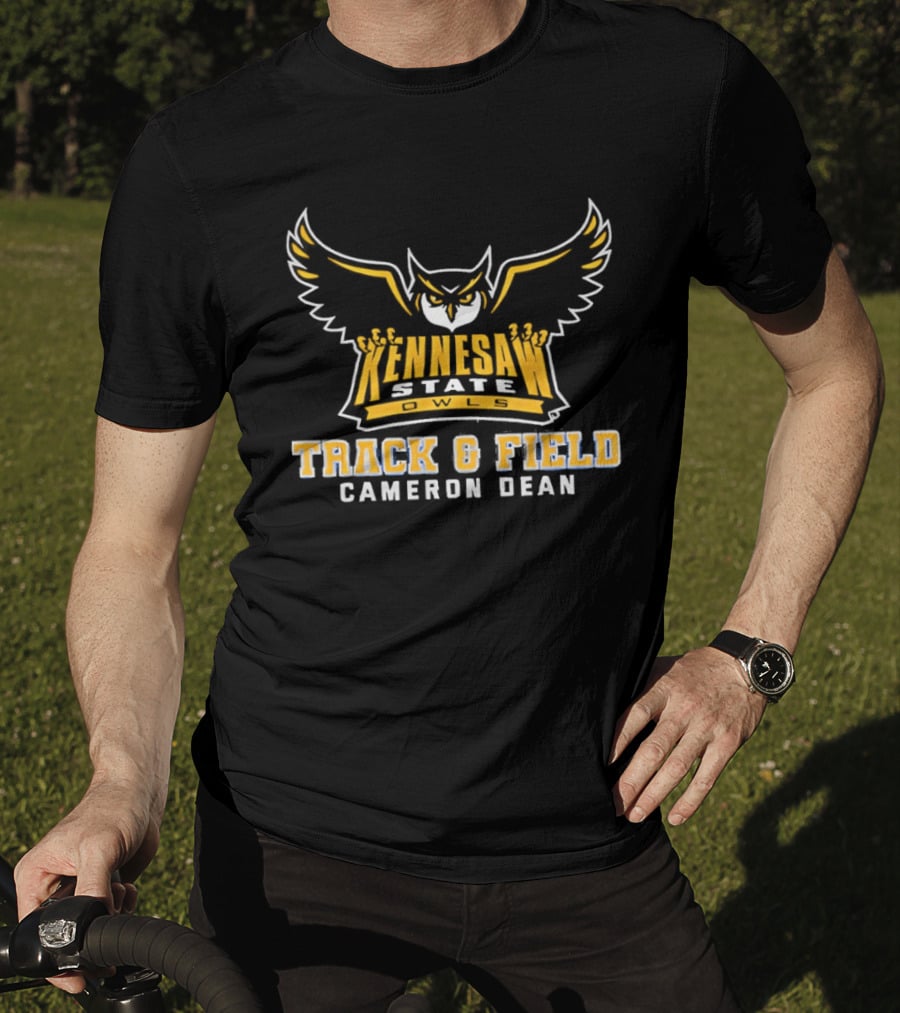 Kennesaw State Owls Track And Field Cameron Dean University Sports Gear T-Shirt
