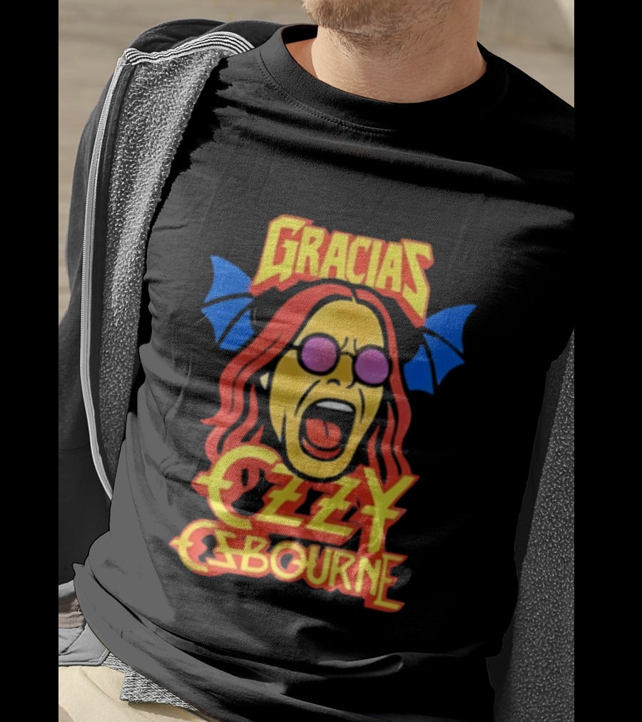 Gracias Ozzy Osbourne Colorful T-Shirt
