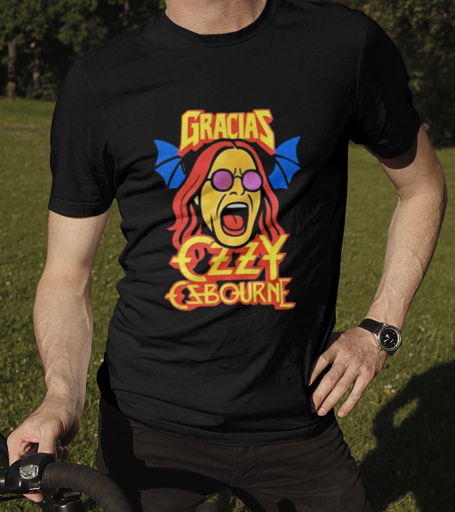 Gracias Ozzy Osbourne Colorful T-Shirt