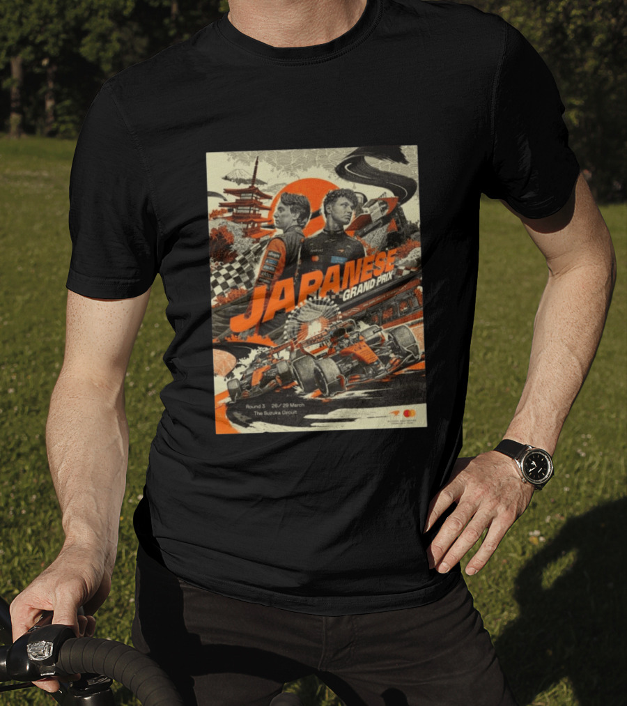 McLaren Mastercard Formula 1 Team Japanese Grand Prix 2026 Suzuka Circuit March 26 29 T-Shirt