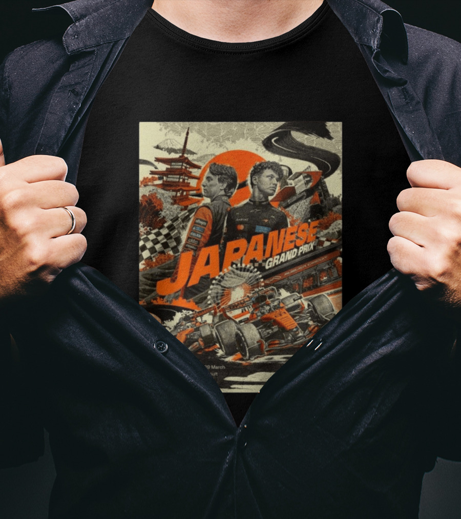 McLaren Mastercard Formula 1 Team Japanese Grand Prix 2026 Suzuka Circuit March 26 29 T-Shirt