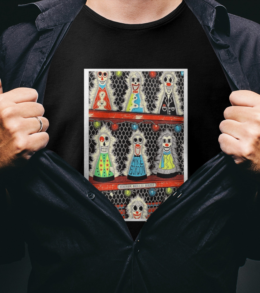 Mike Gordon March 26 2026 Brooklyn Bowl Furry Figures T-Shirt