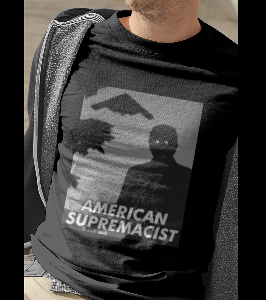 American Supremacist Donal Trump Silhouette Eyes B2 T-Shirt