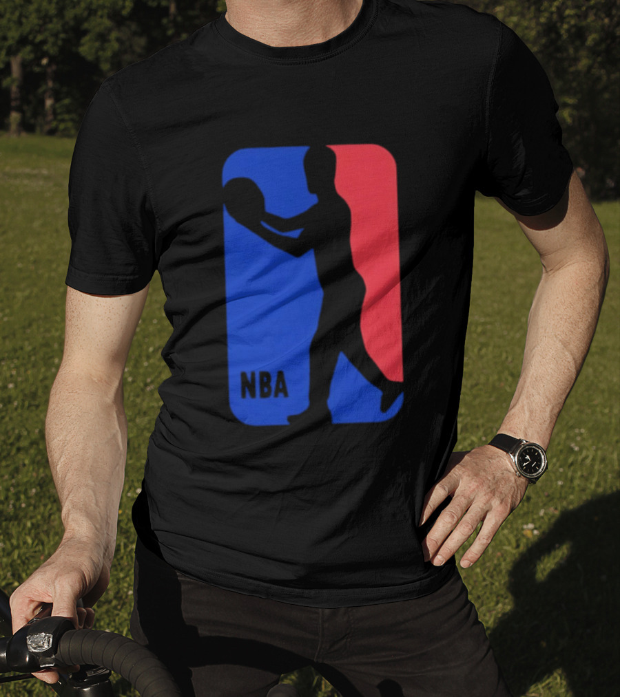 NBA Basketball Player Blue Red T-Shirt