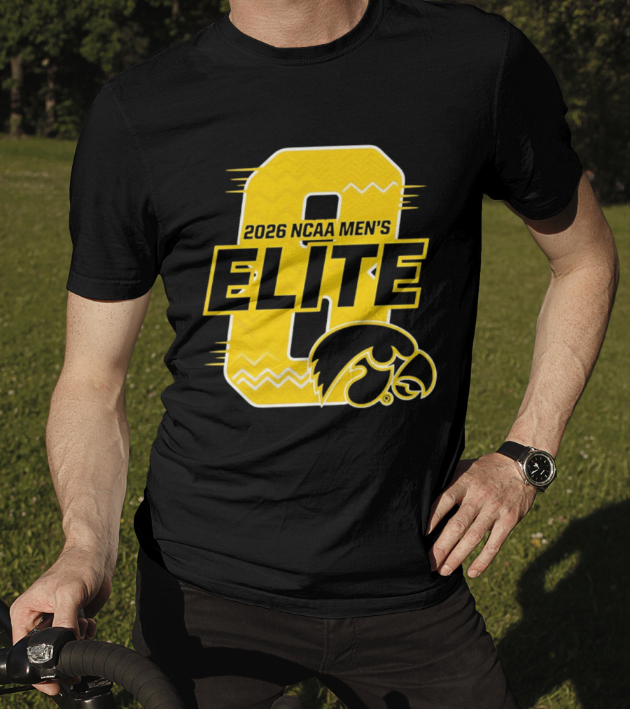 Iowa Hawkeyes 2026 NCAA Men's Elite 8 Basketball T-Shirt