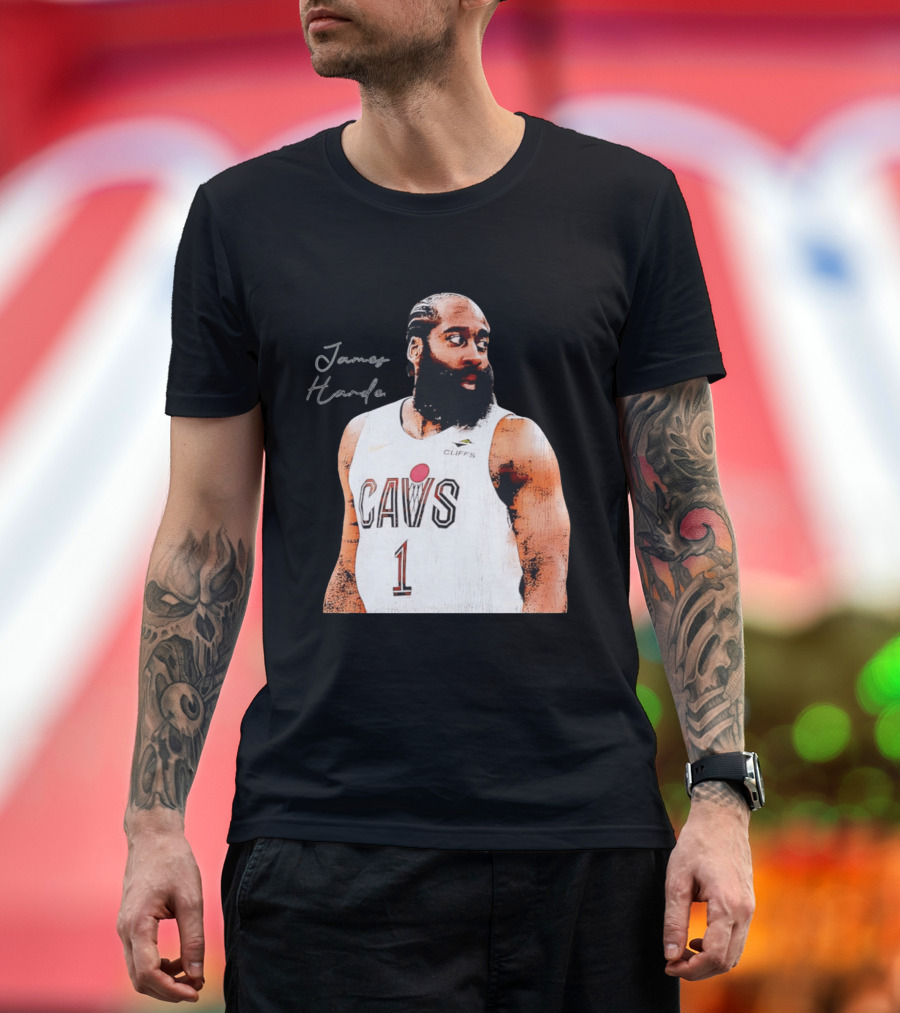 James Harden Cleveland Cavaliers CAVS Basketball 2026 NBA Champs T-Shirt