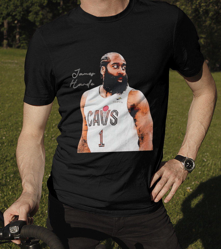 James Harden Cleveland Cavaliers CAVS Basketball 2026 NBA Champs T-Shirt