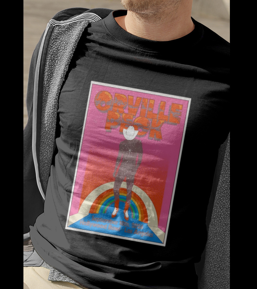 Orville Peck Hollywood Bowl Los Angeles September 18th 2026 Rainbow Cowboy T-Shirt